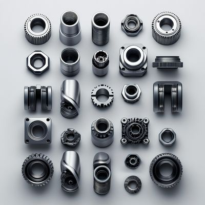 Powder Coating Customized Precision CNC Milling Parts with Tolerance ±0.01mm for Industrial