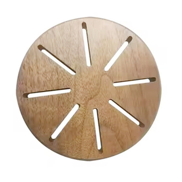 Tolerance ±0.1mm CNC Wood Parts Customizable Components And Shapes