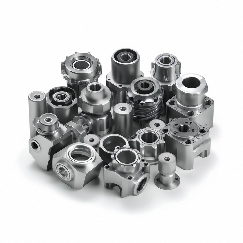 Precision CNC Medical Parts Aluminum Alloy ±0.01mm Tolerance